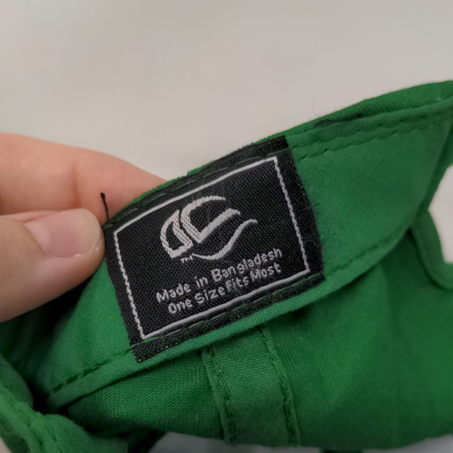 The YMCA Strapback Hat Green OSFM Adjustable Embroidered 6 Panel Outdoor Cap