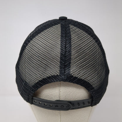 Legacy Church Snapback Mesh Back Trucker Hat Black One Size Embroidered