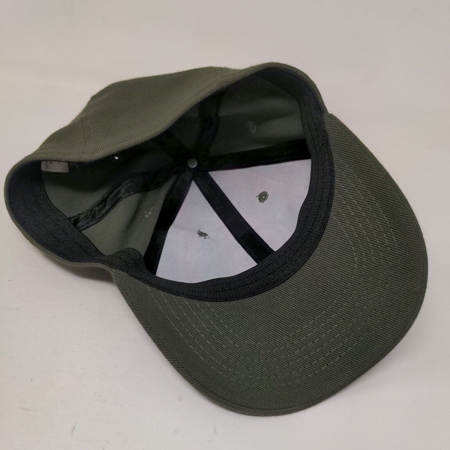 Boy Scouts Of America Webelo Fitted Hat Green S-M Embroidered Plaid 6 Panel