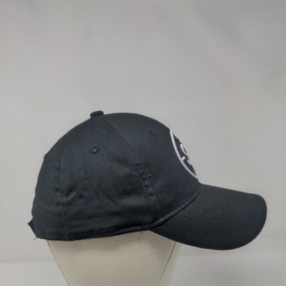 S1 Sightron Strapback Hat Black OSFM Embroidered 6 Panel Outdoor Cap