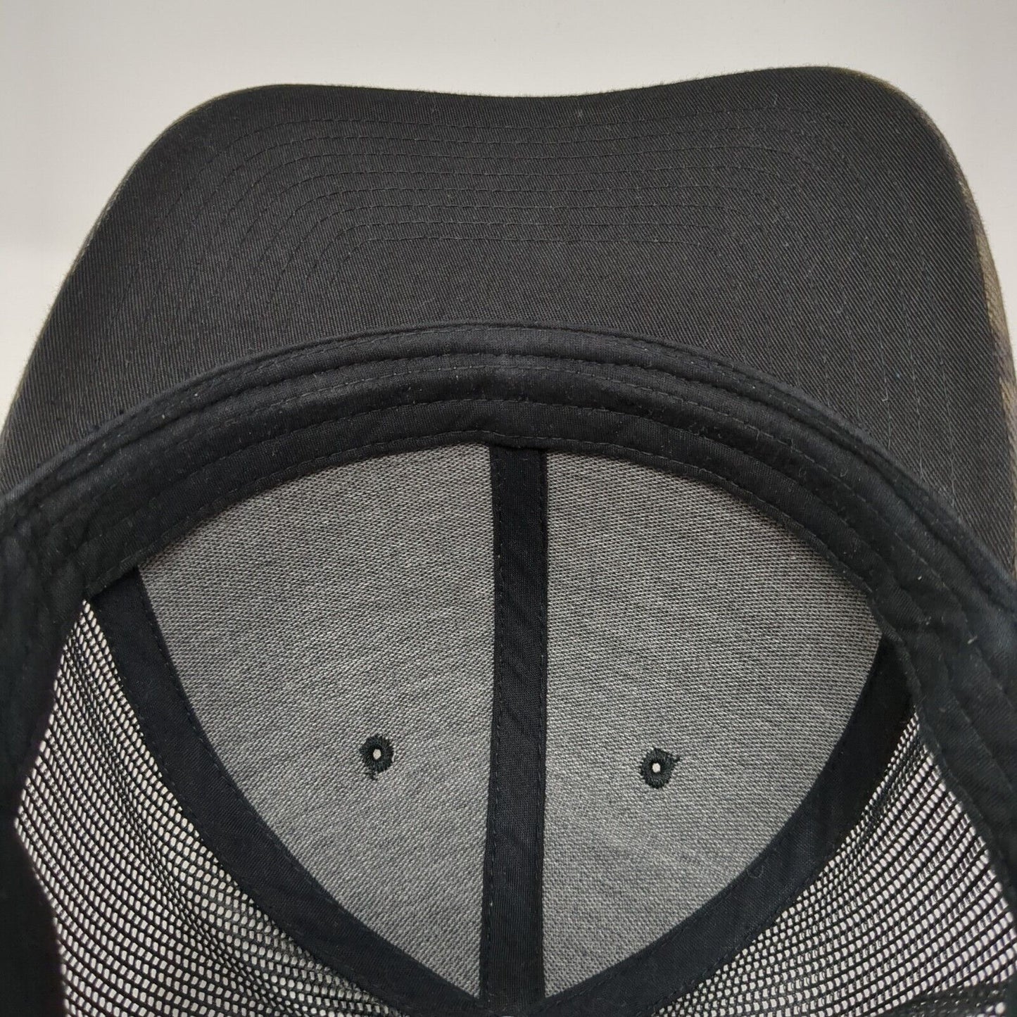 The Classics Yupoong Snapback Trucker Hat Camouflage OS Adjustable Mesh Back