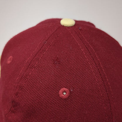 New Era Florida State Seminoles NCAA Red Snapback Hat One Size 9FIFTY Flat Brim