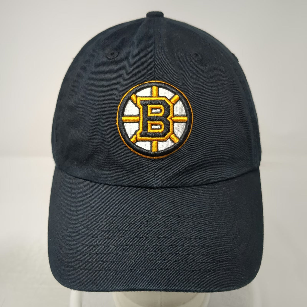 '47 Boston Bruins NHL Black Cap OSFM Slideback Embroidered Curved Brim Cotton
