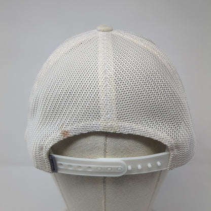 Spurwing Idaho Snapback Trucker Hat White One Size 110 Flexfit Mesh Back Yupoong