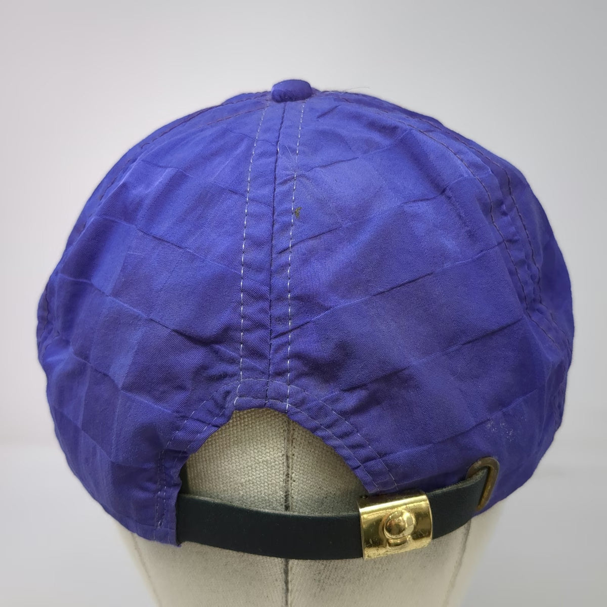 Imperial Trucker Purple Hat Oregon Golf Club Rope Slideback Checkered Vintage