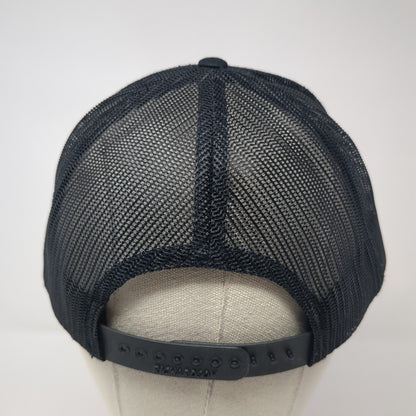 Pathway Builders Snapback Trucker Hat Black One Size Mesh Back Outdoor