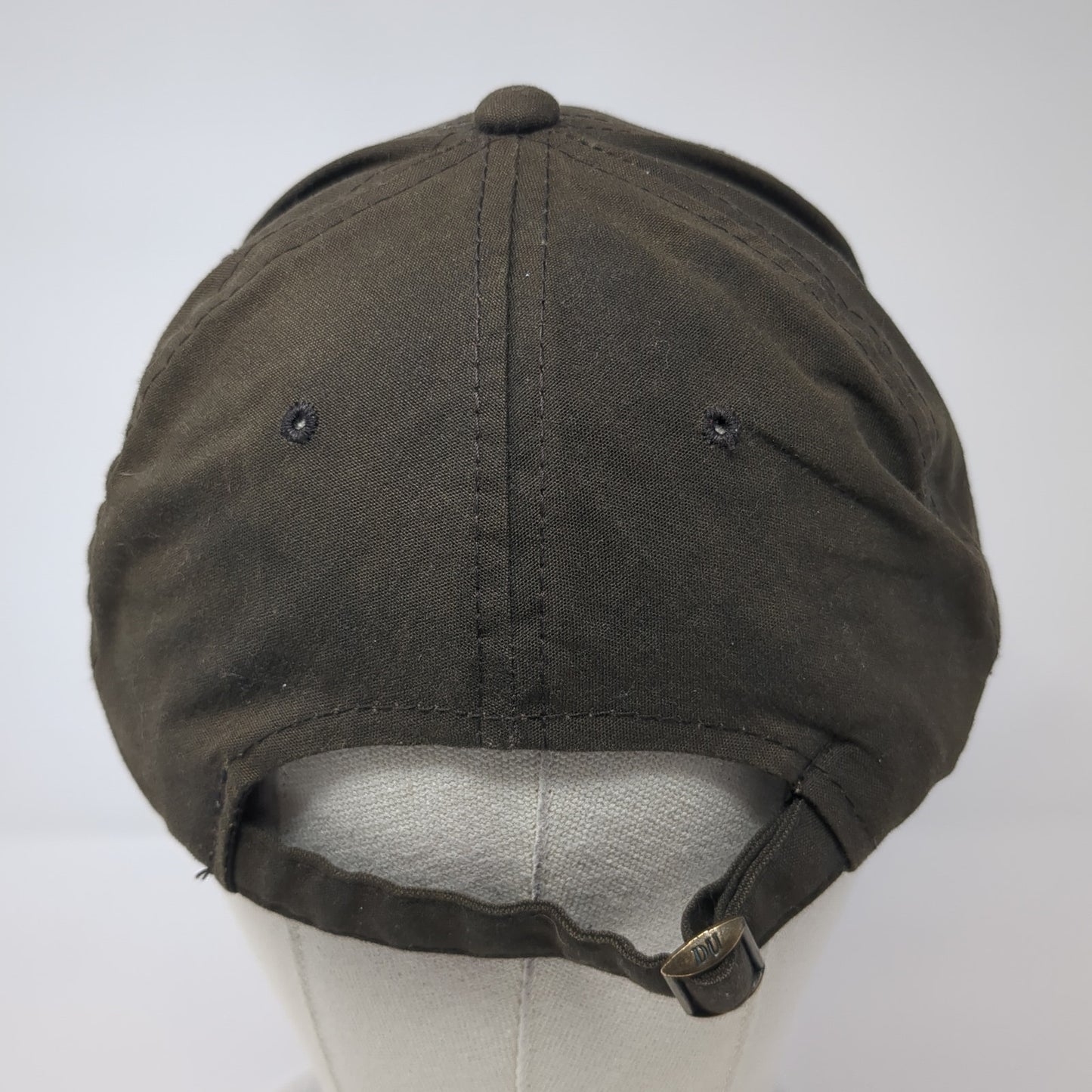 Ducks Unlimited Est. 1937 Baseball Cap Brown One Size Adjustable Embroidered