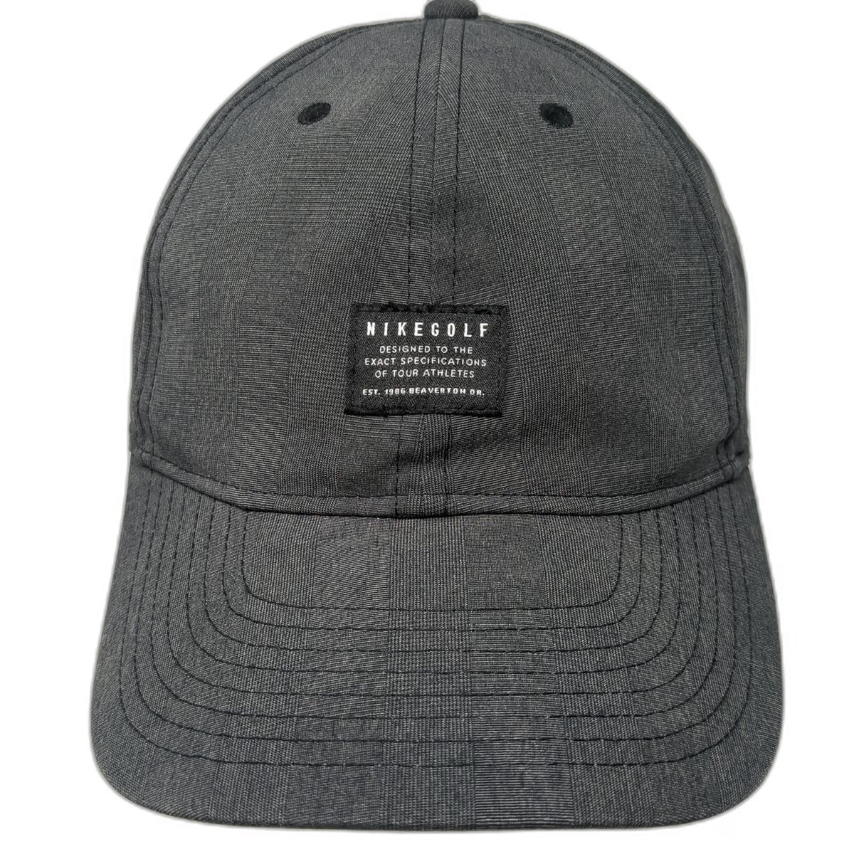 Nike Golf Baseball Cap Gray One Size Legacy91 Dri-Fit Textured Adjustable Hat