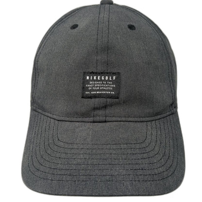 Nike Golf Baseball Cap Gray One Size Legacy91 Dri-Fit Textured Adjustable Hat