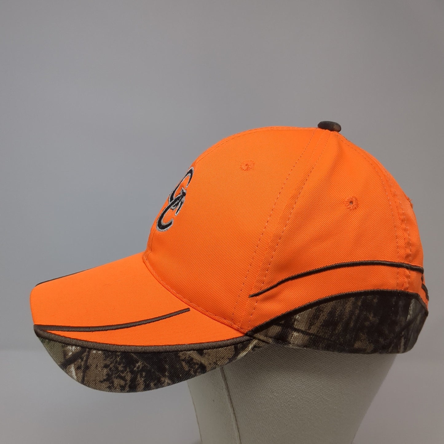 GC Logo Strapback Hat Multicolor One Size Embroidered Outdoor Cap