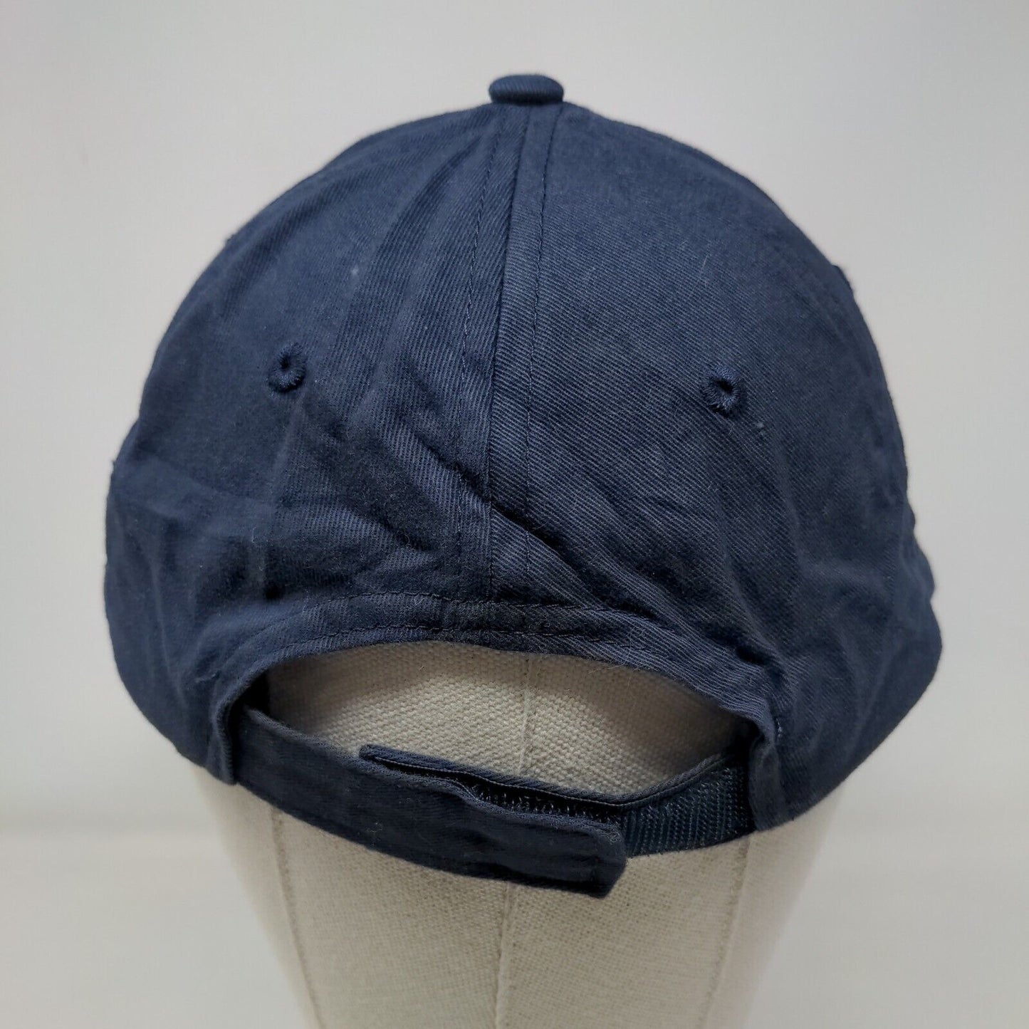 Alstom Strapback Hat Blue One Size Adjustable Embroidered Solid Falcon