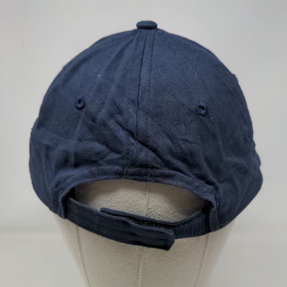 Alstom Strapback Hat Blue One Size Adjustable Embroidered Solid Falcon