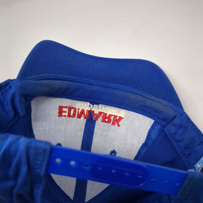 Edmark Superstore Snapback Hat Blue One Size Embroidered Port & Company