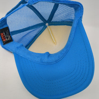 Corridor Surf Shop Garden City Idaho Snapback Trucker Hat Blue OS Rope Otto