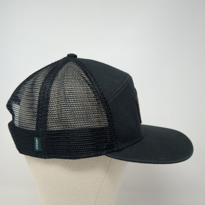 Meridian Cycles Snapback Trucker Hat Black One Size Mesh Back Legacy