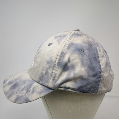 Victoria's Secret PINK Baseball Cap Blue Gray One Size Tie Dye Embroidered Hat