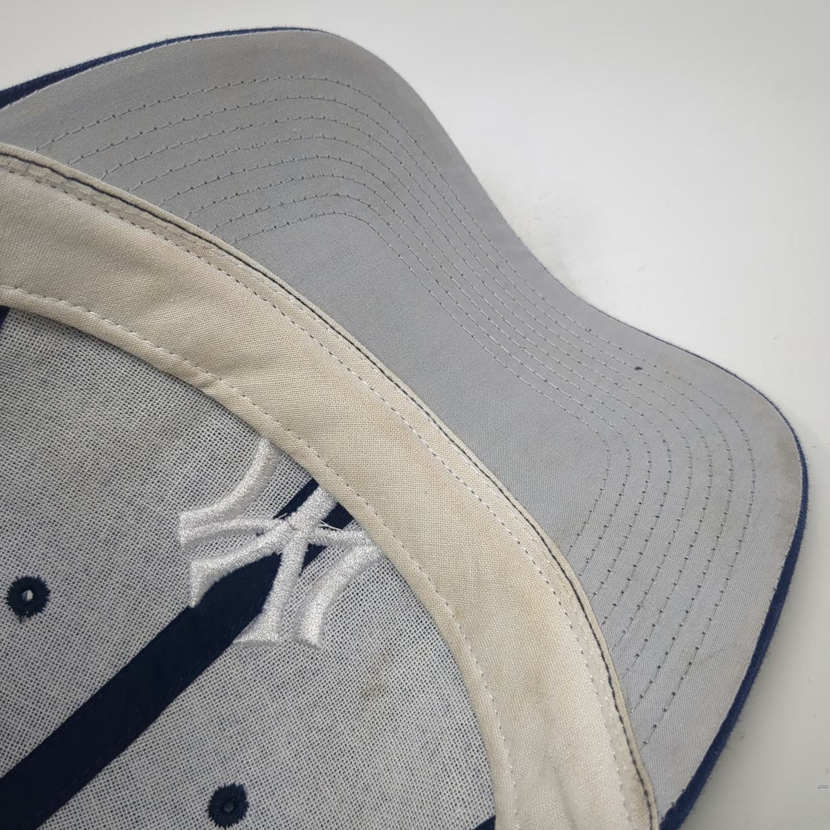 New York Yankees MLB Outdoor Cap Baseball Blue One Size Strapback Logo Hat