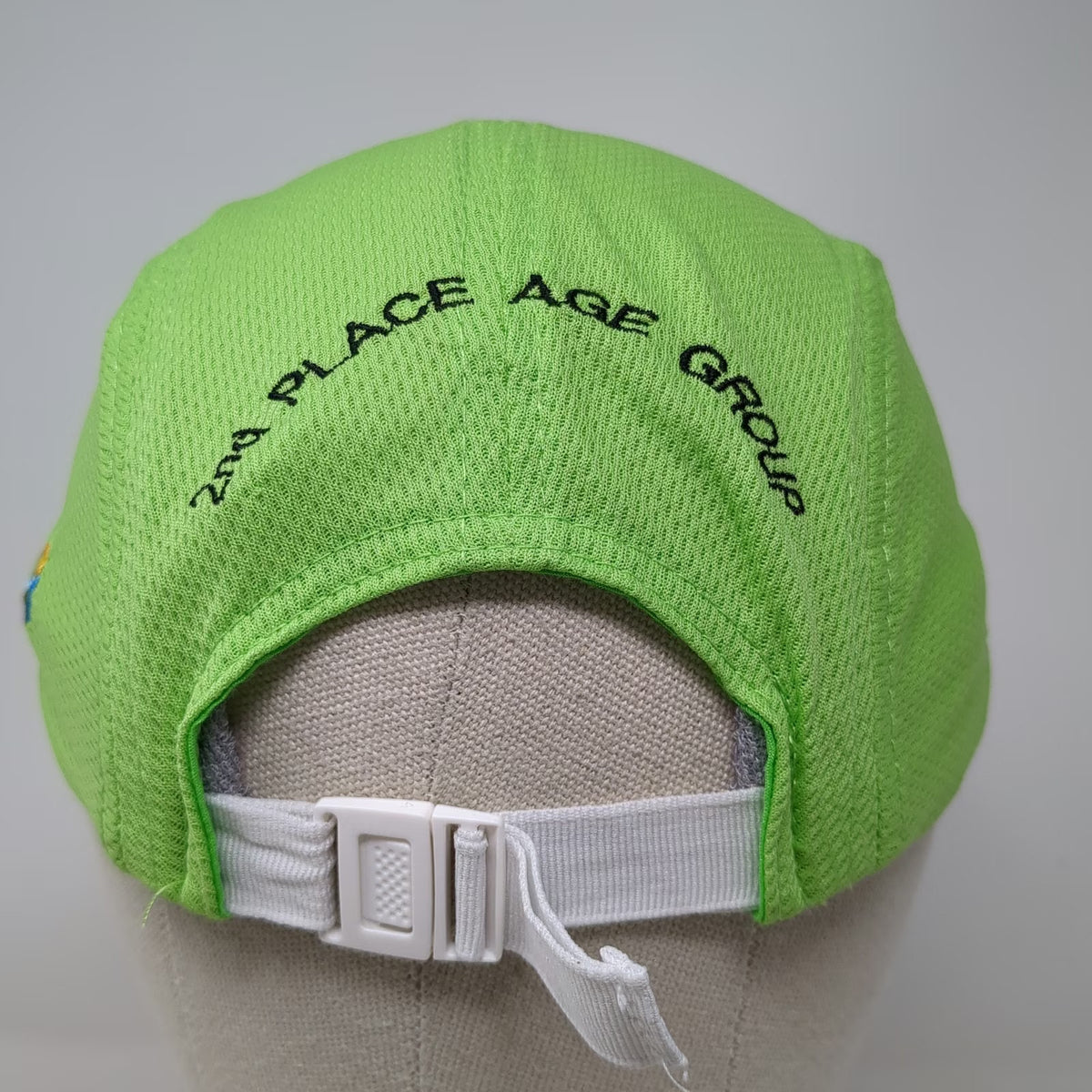 Headsweats 5 Panel Green Hat One Size Coolmax Audubon Green 6-2 Run Race Event