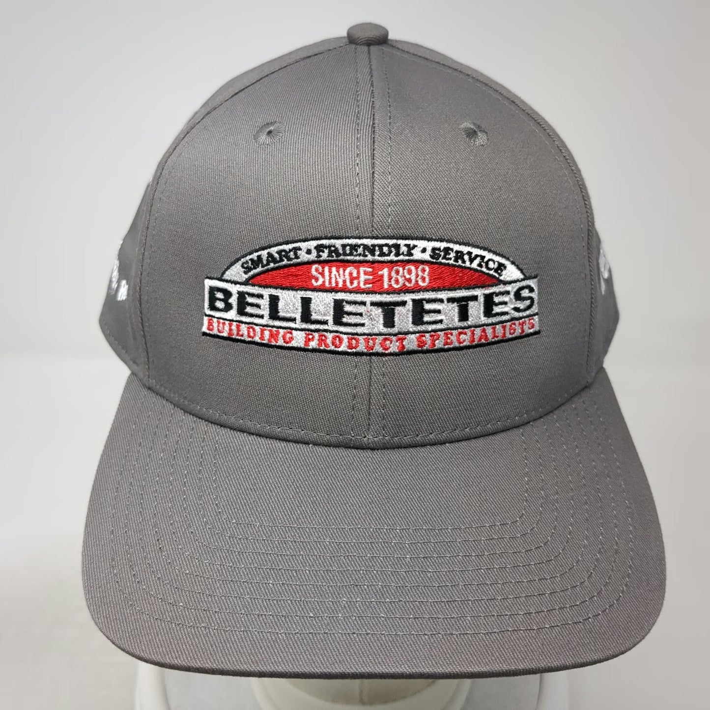 Outdoor Cap Gray Snapback Hat One Size Belletetes Trex Building Products Logo