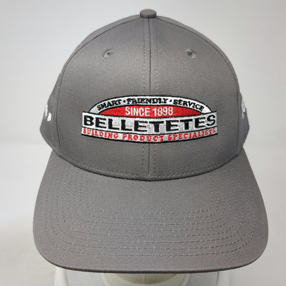 Outdoor Cap Gray Snapback Hat One Size Belletetes Trex Building Products Logo