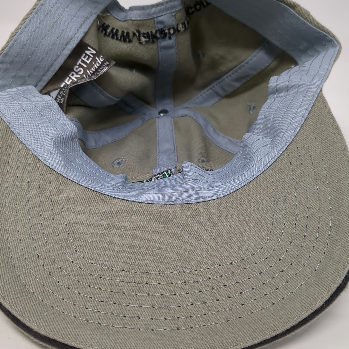 Fersten Worldwide Baseball Cap Green One Size Jake Brake Slideback Hat Trucking