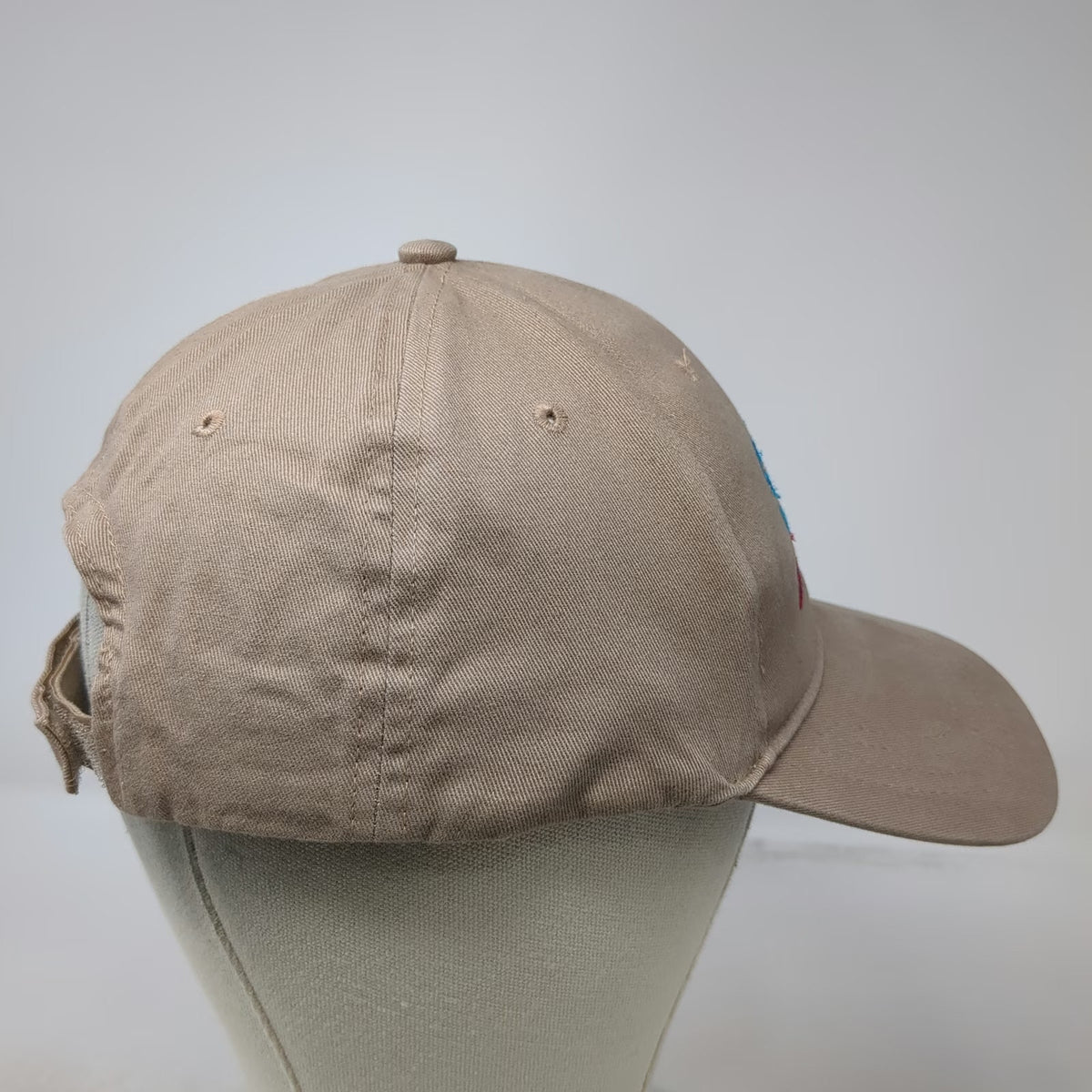 Cap America Baseball Cap Brown One Size SCIF Veterans Strapback hat Military