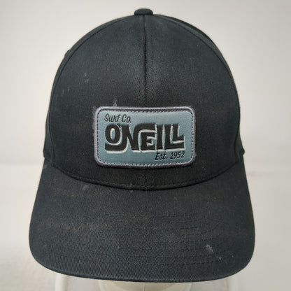 O'Neill Baseball Cap Black XL Flexfit Surf Co Est 1952 Structured Fitted Hat
