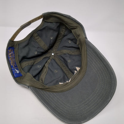 Alaska Snapback Hat Gray One Size Adjustable Embroidered 6 Panel Arctic Circle