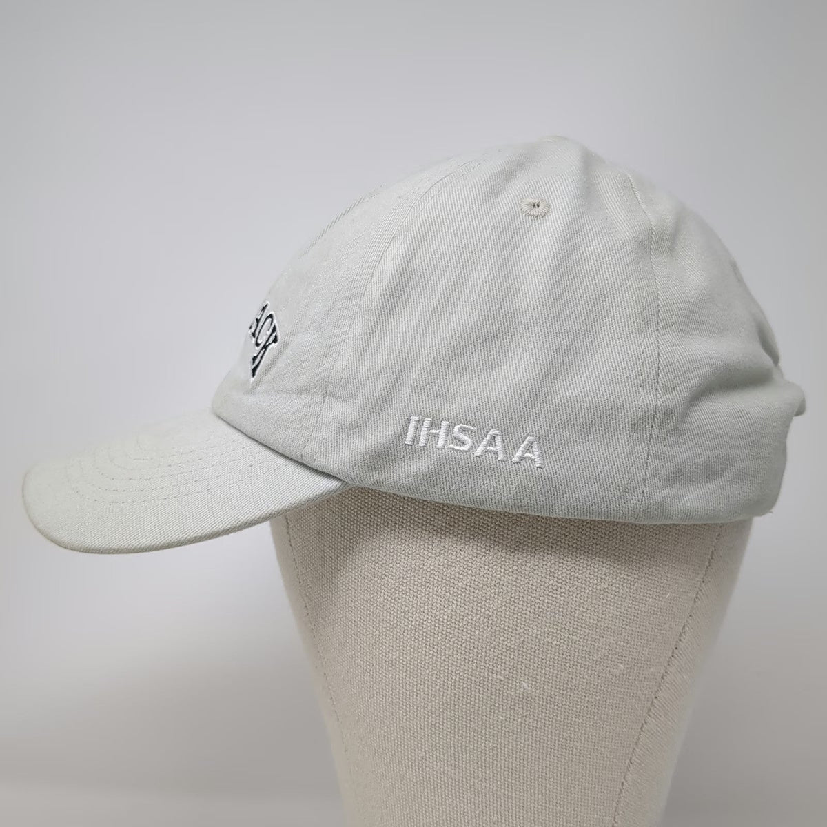 Fahrenheit Headwear Baseball Cap Gray One Size State Track 2019 IHSAA Meet Hat
