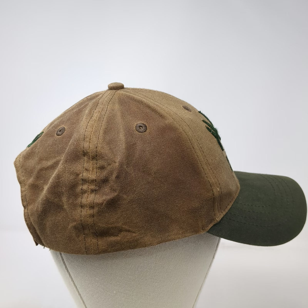 Rocky Mountain Elk Foundation Baseball Cap Brown One Size Strapback Antlers Hat