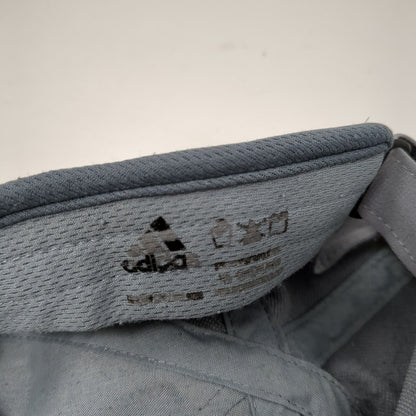 Adidas 3 Stripes Strapback Hat Gray One Size Adizero Solid Embroidered