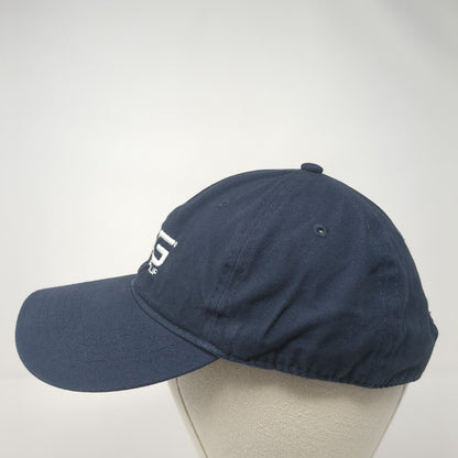 Ecco Safety Group Strapback Hat Blue OS Adjustable Embroidered Port & Company