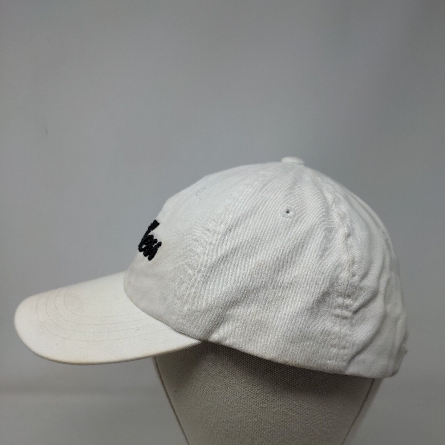 Limitless Slideback Hat White One Size Embroidered The Classics Yupoong