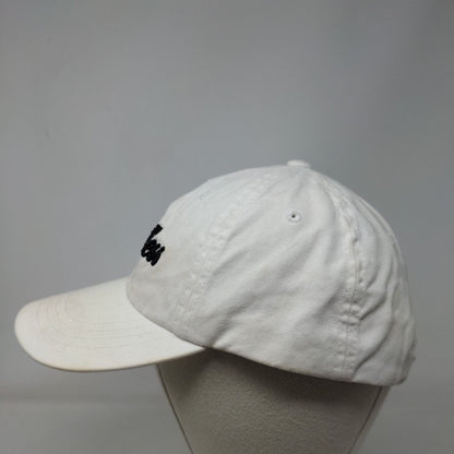 Limitless Slideback Hat White One Size Embroidered The Classics Yupoong