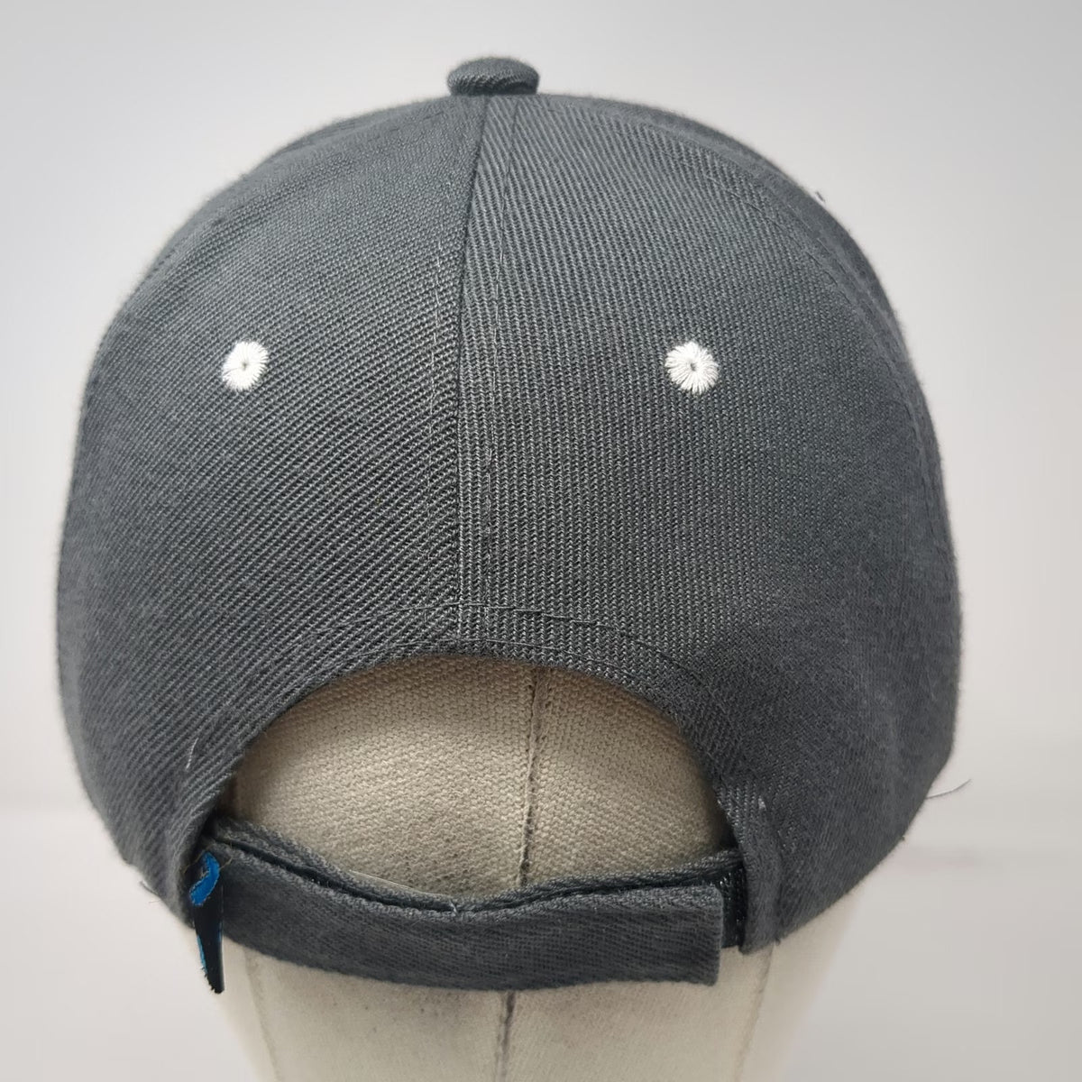 Island Crew Hawaii Baseball Cap Gray One Size Strapback Islands Map Graphic Hat