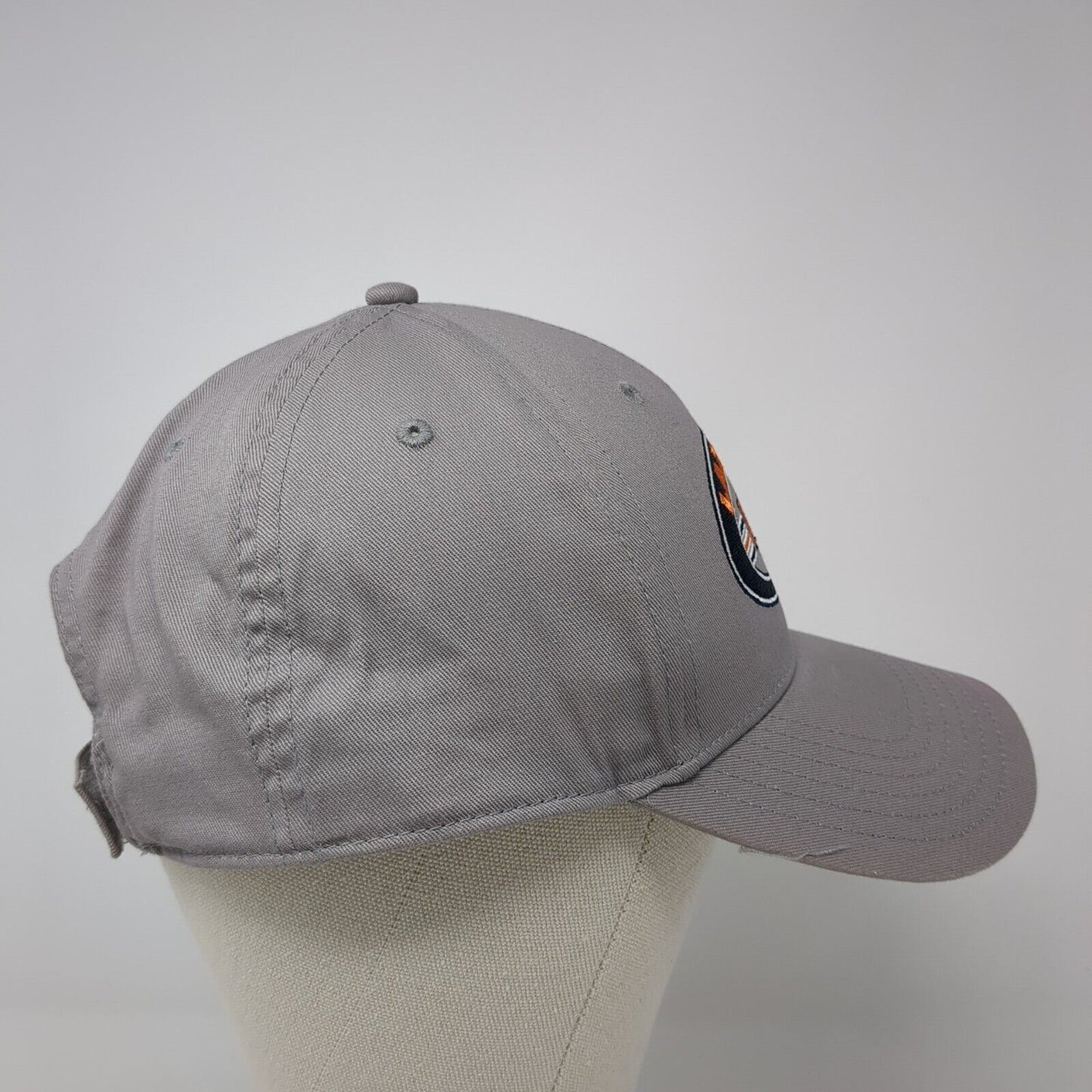 Lazy Bear Ranch Strapback Hat Gray One Size Adjustable Embroidered Otto