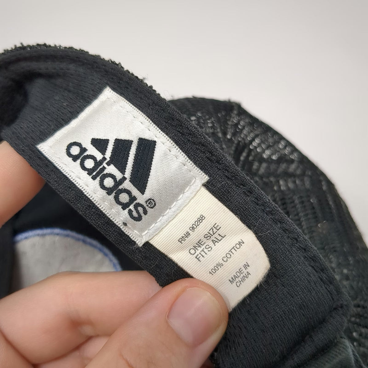 Adidas Baseball Cap Black One Size Boston Marathon 2015 BAA Logo Mesh Back Hat