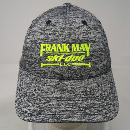 Sport-Tek Snapback Gray Hat One Size Frank May Ski-Doo Space Dye Green Polyester