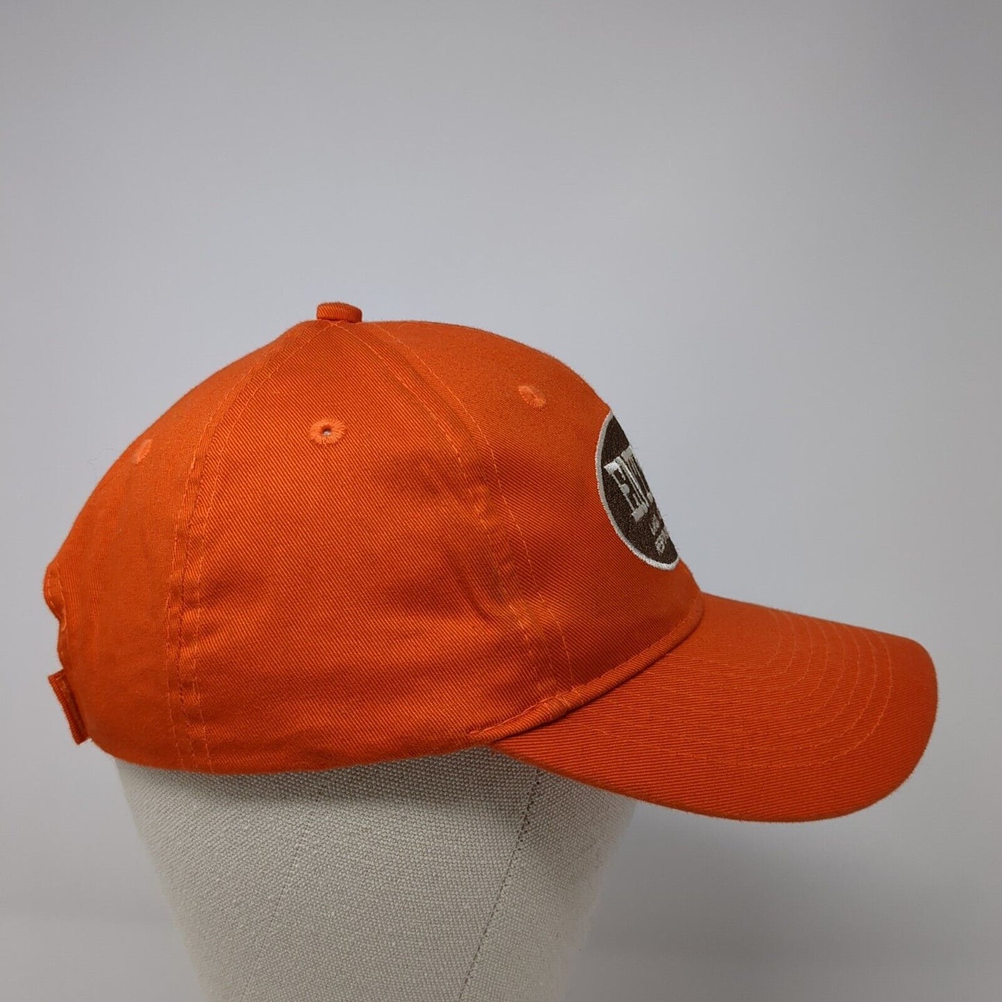 Entry G8 Land Access For Responsible Sport Strapback Hat Orange One Size Cotton