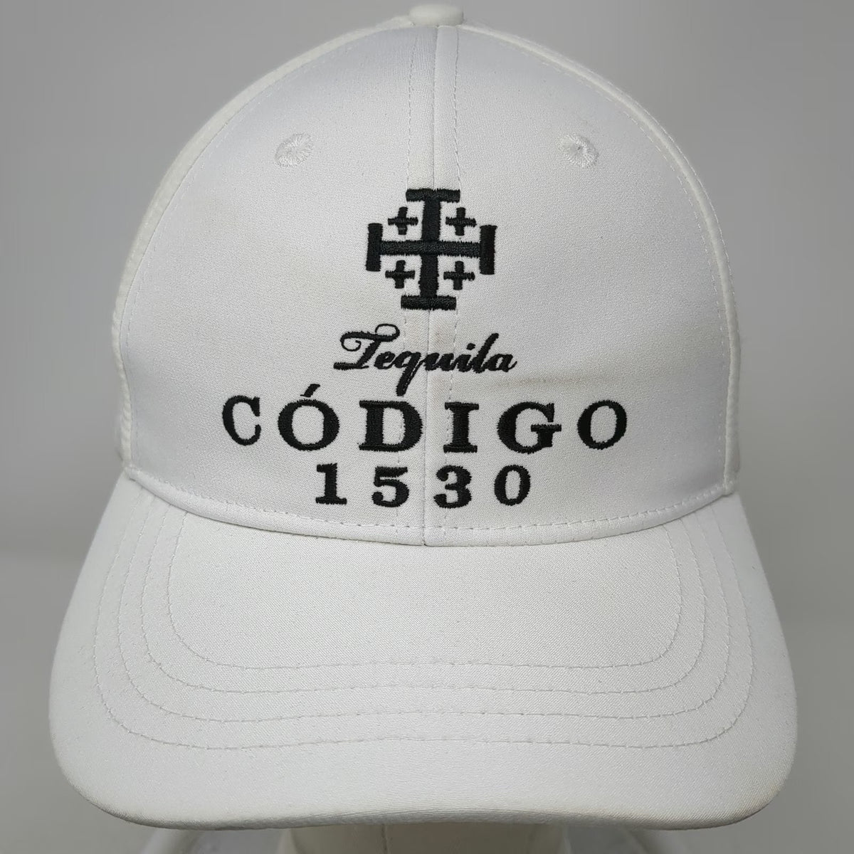 Codigo 1530 Tequila Baseball Cap White One Size Taslan Perforated Strapback Hat