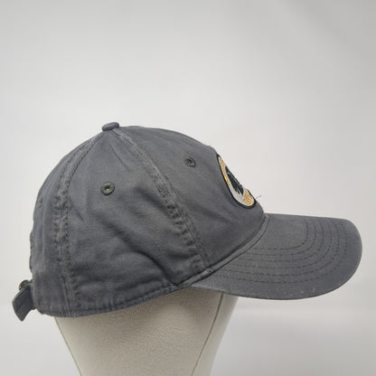 Rusty Horse Tavern Logo Slideback Hat Gray One Size Embroidered Outdoor