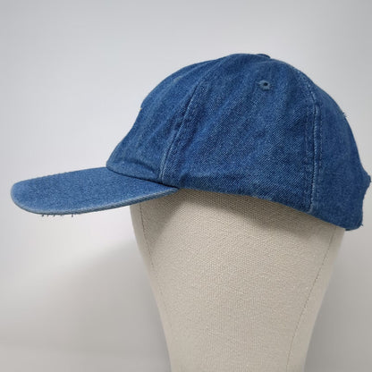 Toppers Acme Albertson's Blue Denim Baseball Cap One Size Slideback Hat Grocery