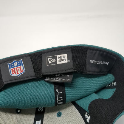 Philadelphia Eagles NFL New Era Baseball Cap Green Black L Hat 39THIRTY Stretch