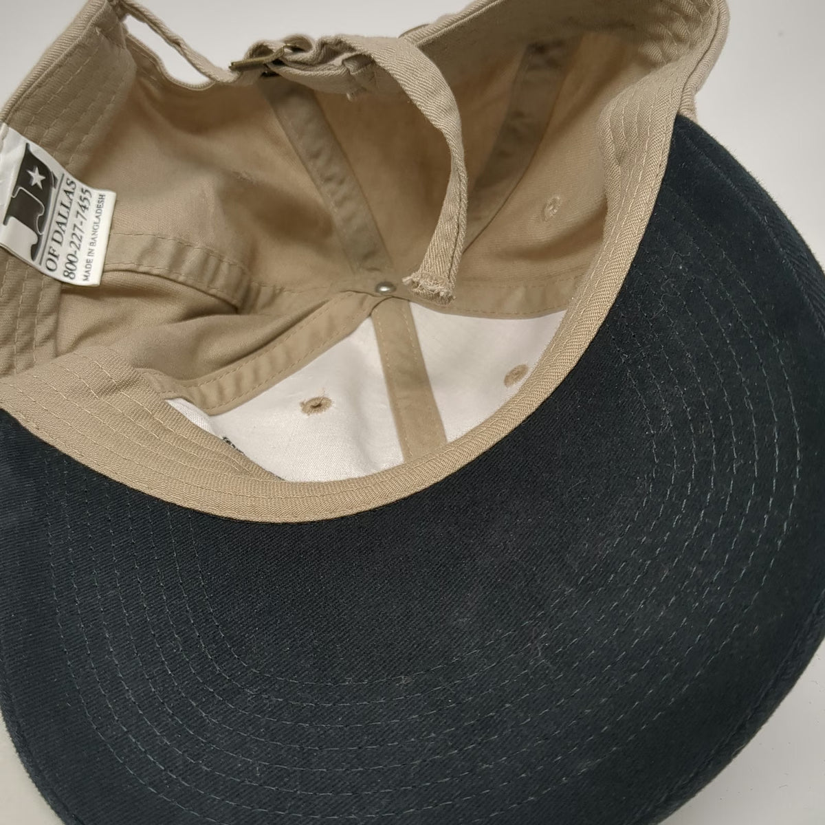 Coors Light Baseball Cap Beige Black One Size Adjustable Slideback Beer Hat