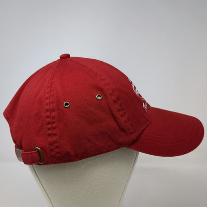 Anvil Baseball Cap Red One Size Slideback 2005 World Series Babe Ruth NY Hat