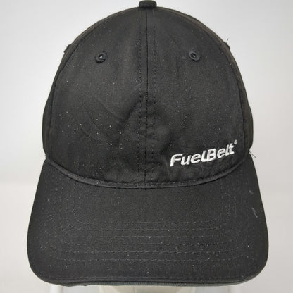 Headsweats Baseball Cap Black OSFM FuelBelt Logo Cocona Adjustable Running Hat