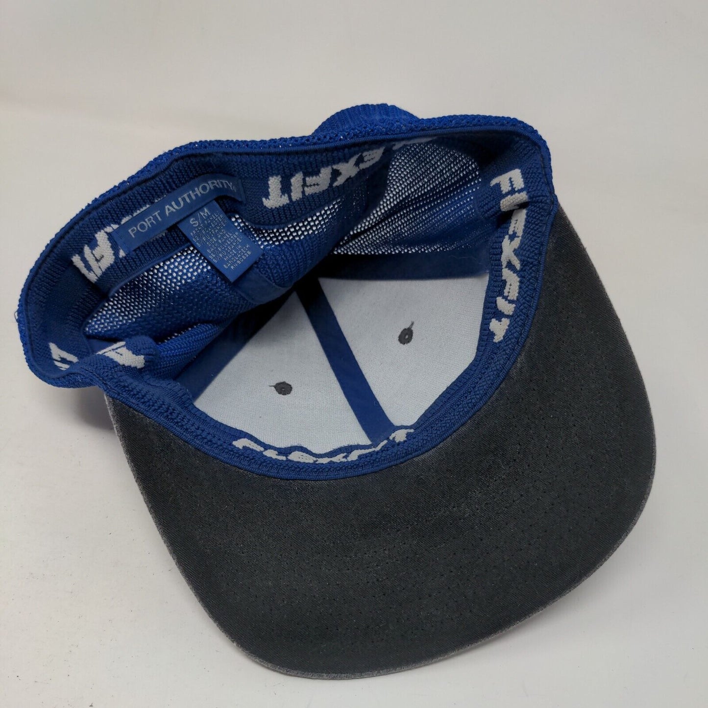 Port Authority Fitted Mesh Back Trucker Hat Multi S-M Flexfit Blank