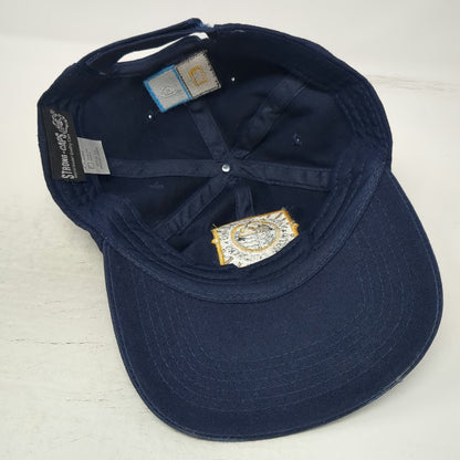 Strong-Caps Cap Blue National Geographic Galapagos Strapback Hat Vintage