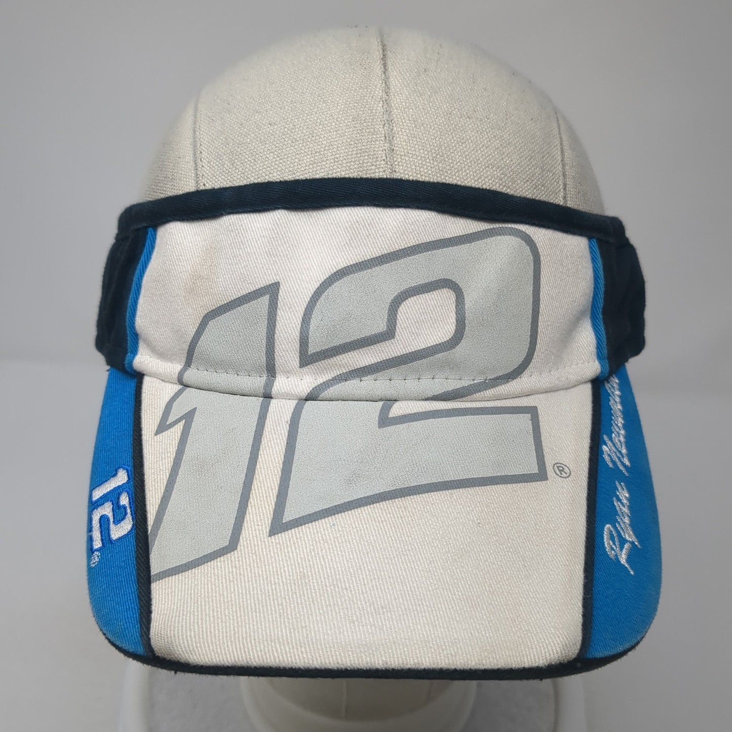 Ryan Newman #12 Sun Visor Hat Multicolor One Size Adjustable Embroidered Chase