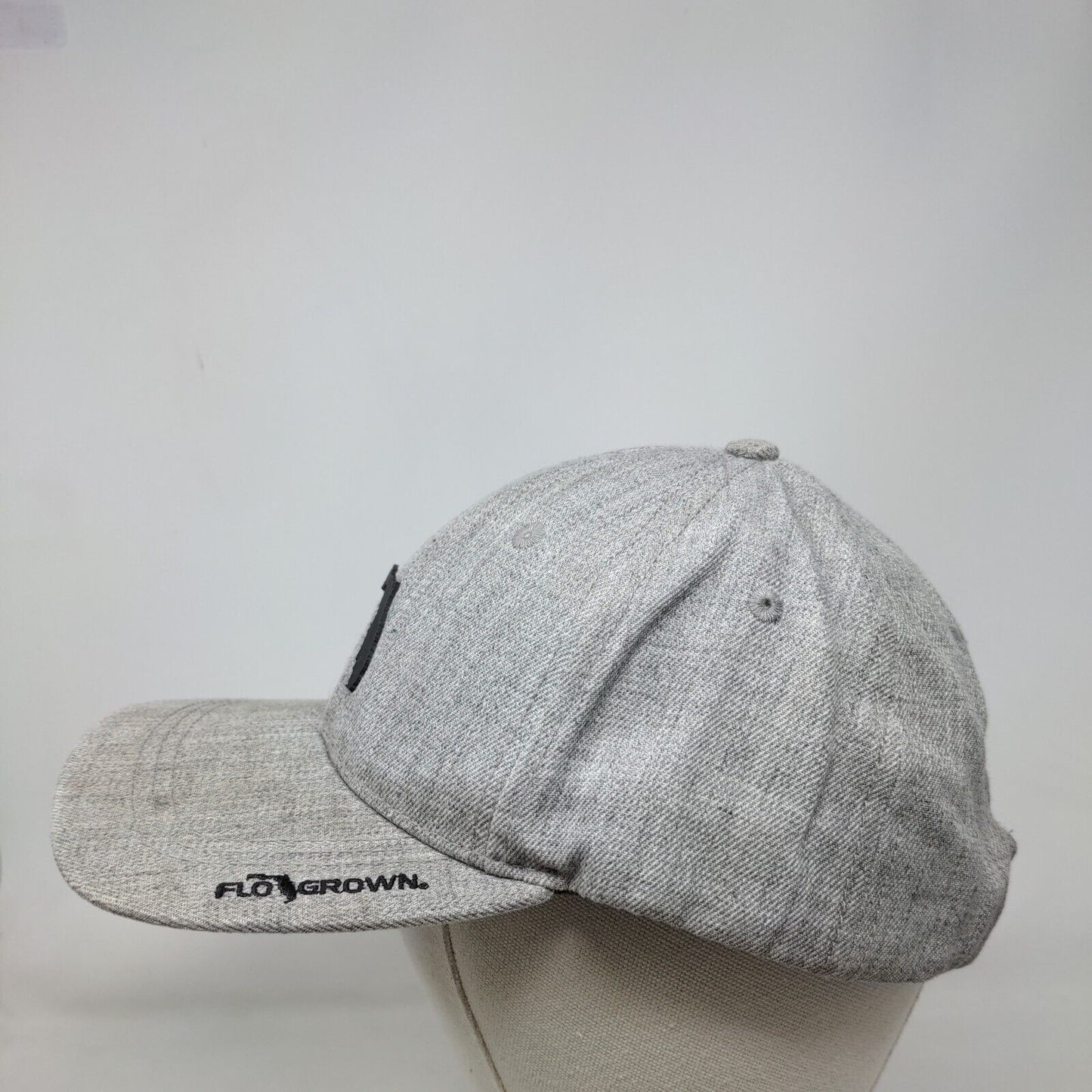 Flo Grown The Best Coast Snapback Hat Gray One Size Adjustable 6 Panel